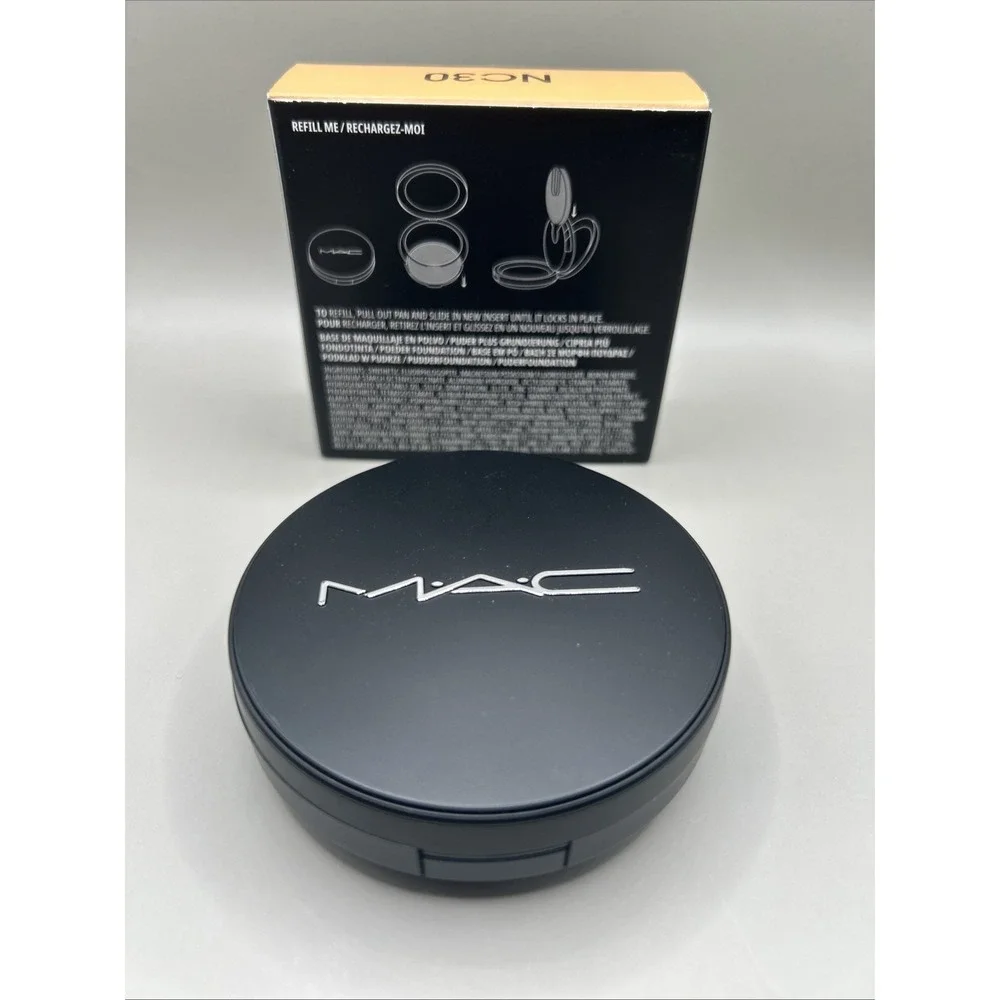 Mac Studio Fix Powder Plus Foundation 24HR Oil Control NC30 NEW FORMULA 0.42oz